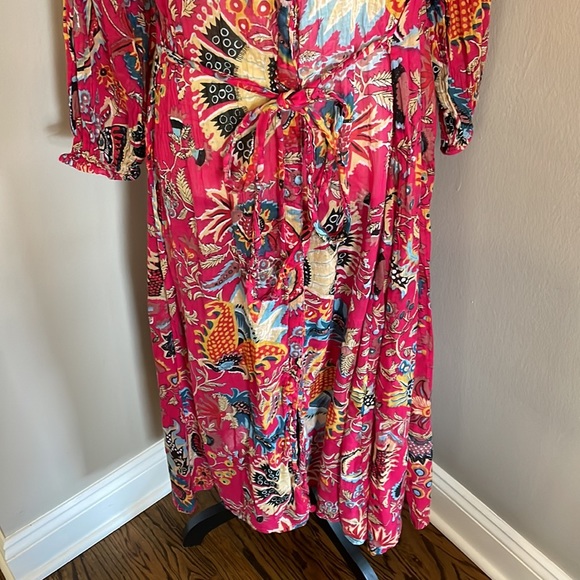 RAJ Made in India vintage dress 100% cotton - Picture 3 of 12